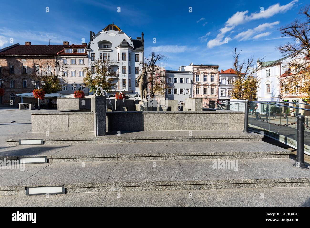 Europa, Polonia, Voivodato silesiano, Bielsko - Biala Foto Stock