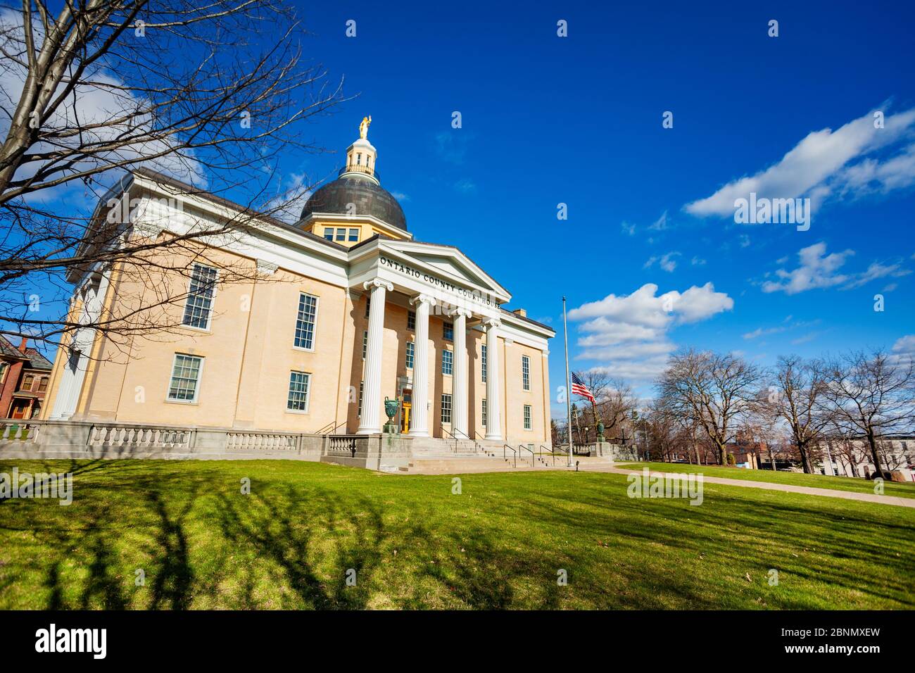 Ontario County Family Court House Canandaigua, NY, Stati Uniti Foto Stock