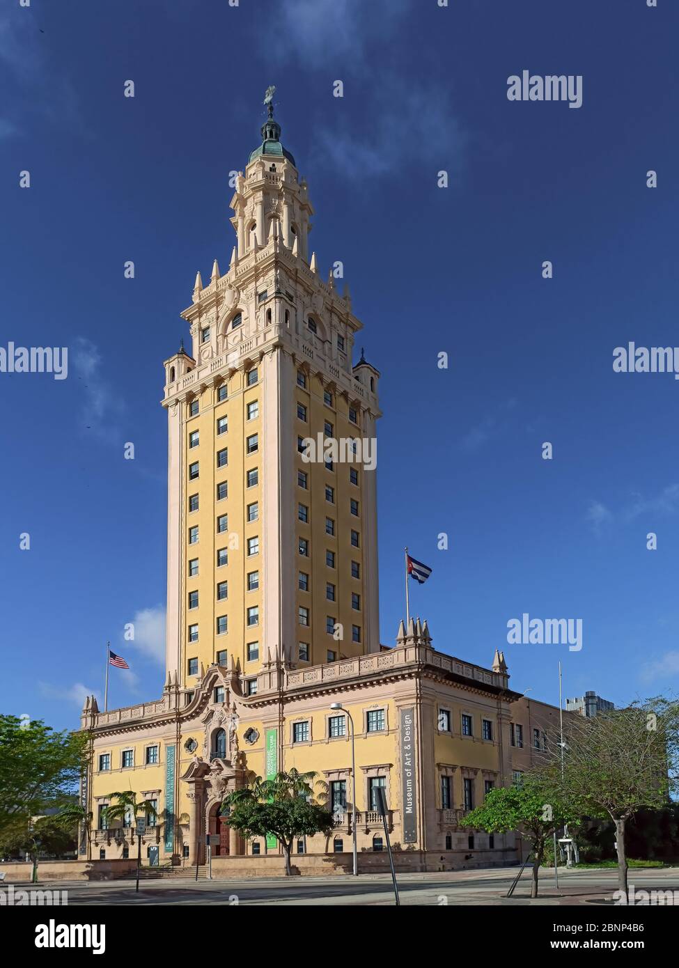La Torre della libertà. Biscayne Boulevard. Miami. Florida. STATI UNITI Foto Stock