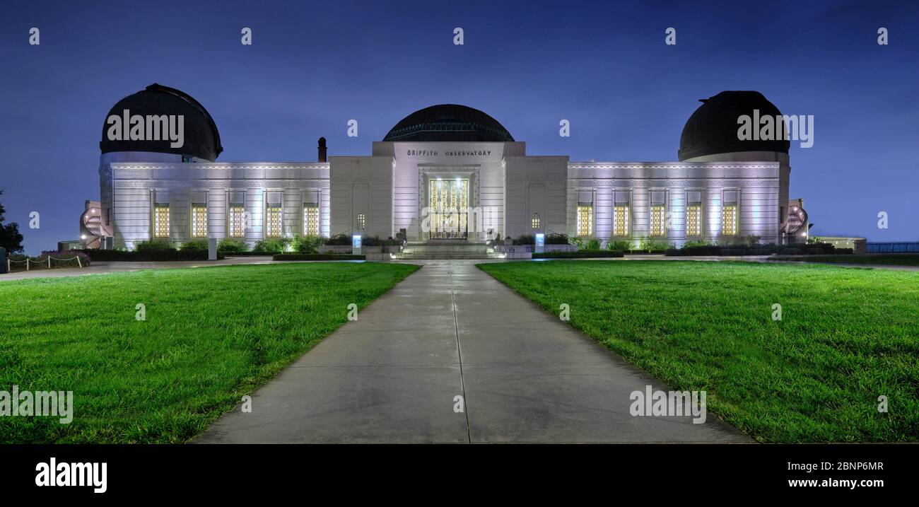 USA, Stati Uniti d'America, California, Los Angeles, Downtown, Hollywood, Beverly Hills, Osservatorio Griffith, Foto Stock