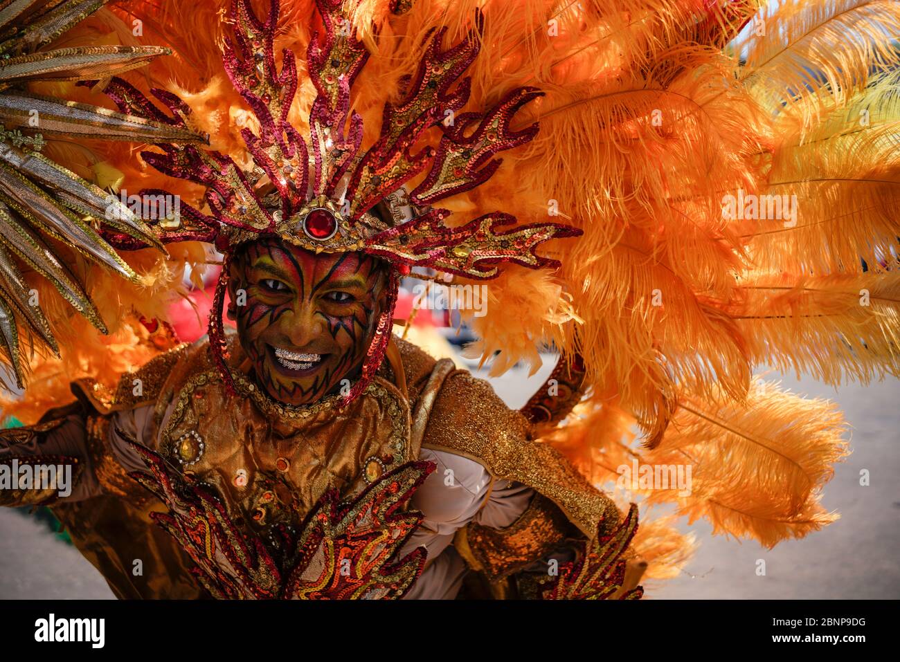 Barranquilla vanta la seconda più grande festa del Carnevale al mondo. Una combinazione di cerimonie pagane, credenze cattoliche e diversità etnica, t Foto Stock