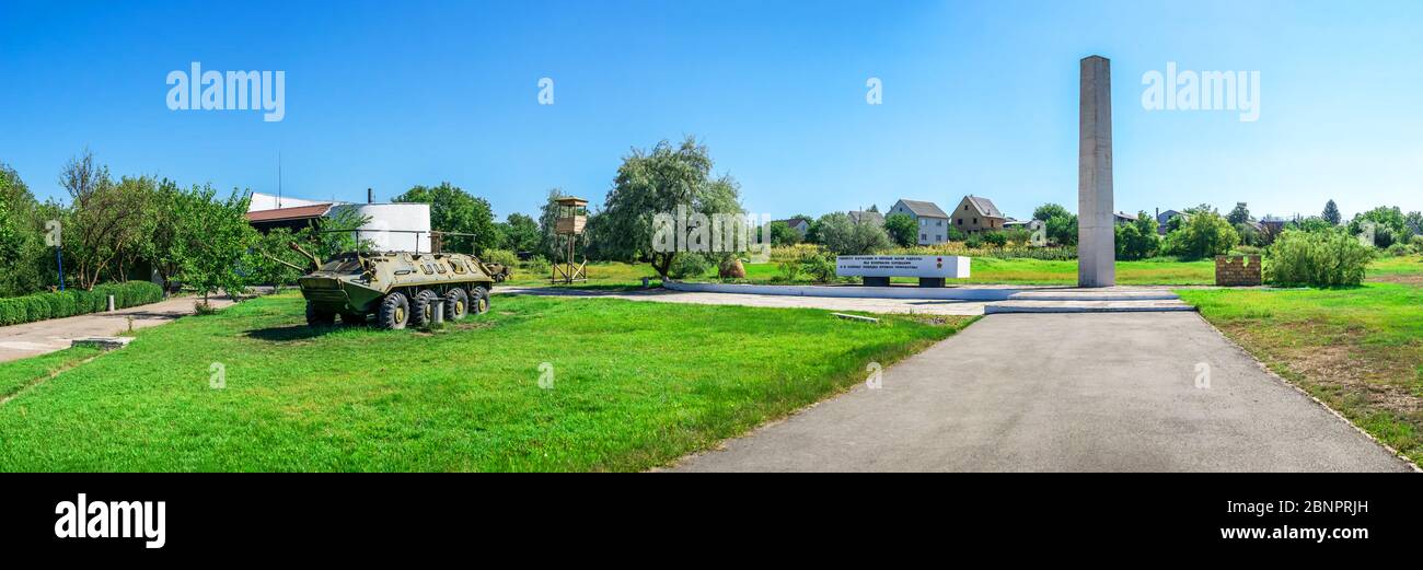 Catacombe monumento e museo della gloria partisana nel villaggio di Nerubayske vicino Odessa, Ucraina Foto Stock