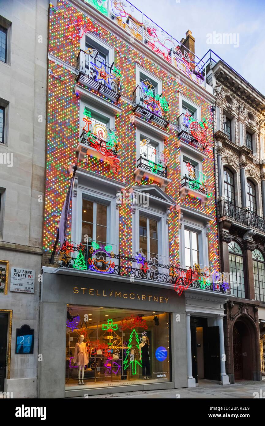 Inghilterra, Londra, New Bond Street, Stella Mccartney Store Foto Stock