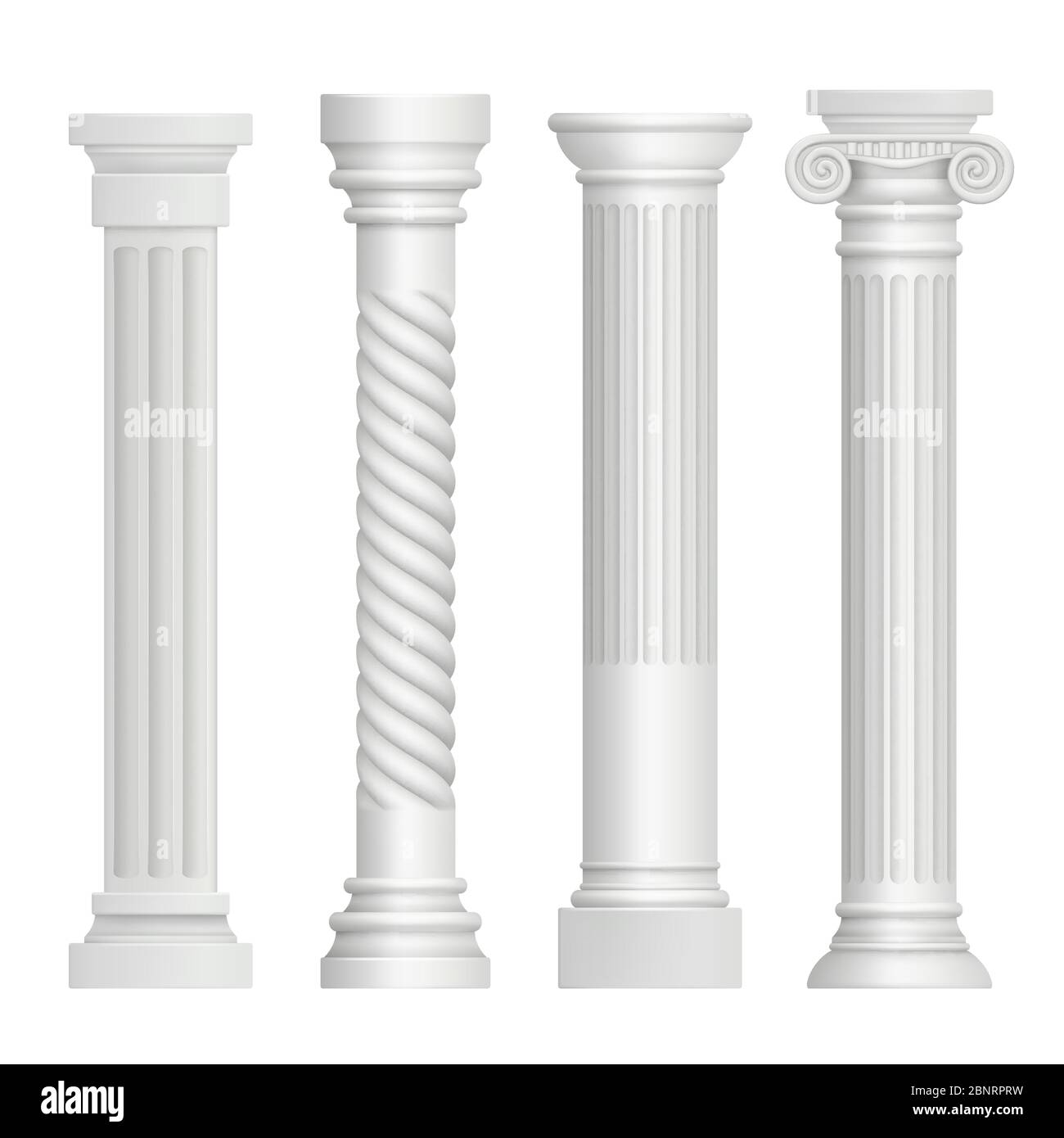 Colonna Scanalata Conica 8,25H - Miniatura Architettonica Scala 1:12 Per Case Delle Bambole (Falcon Miniature A3731)