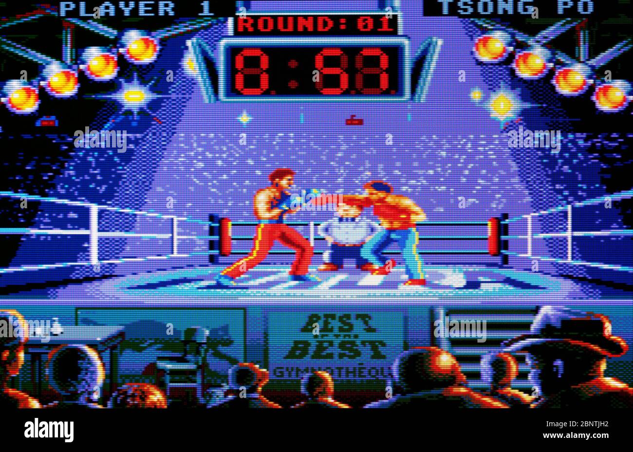 Best of the Best Championship Karate - SNES Super Nintendo - solo per uso editoriale Foto Stock
