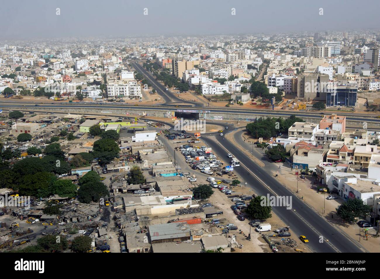 Dakar, Senegal Africa Occidentale. Foto Stock