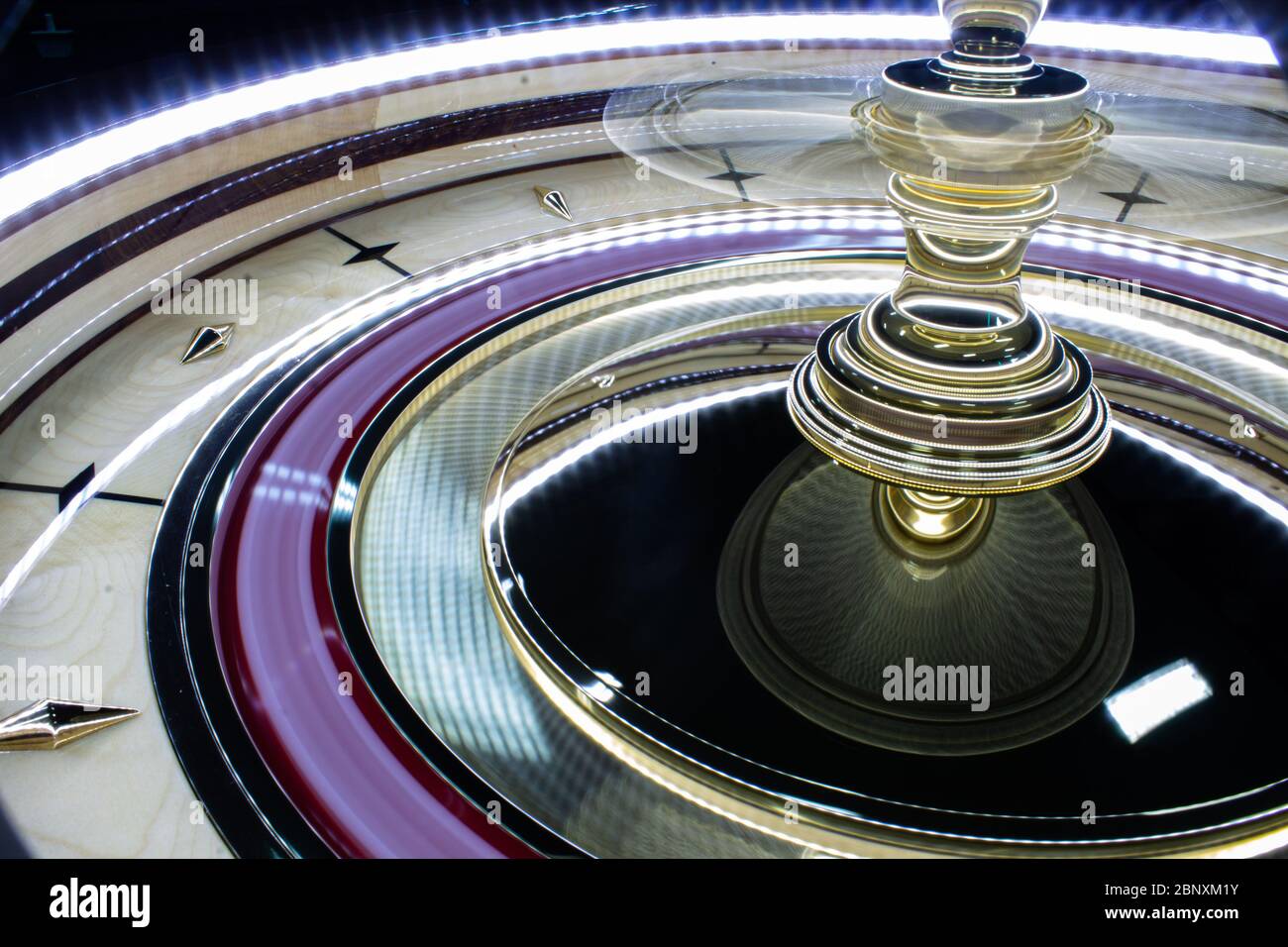 gioco di roulette del casinò Foto Stock