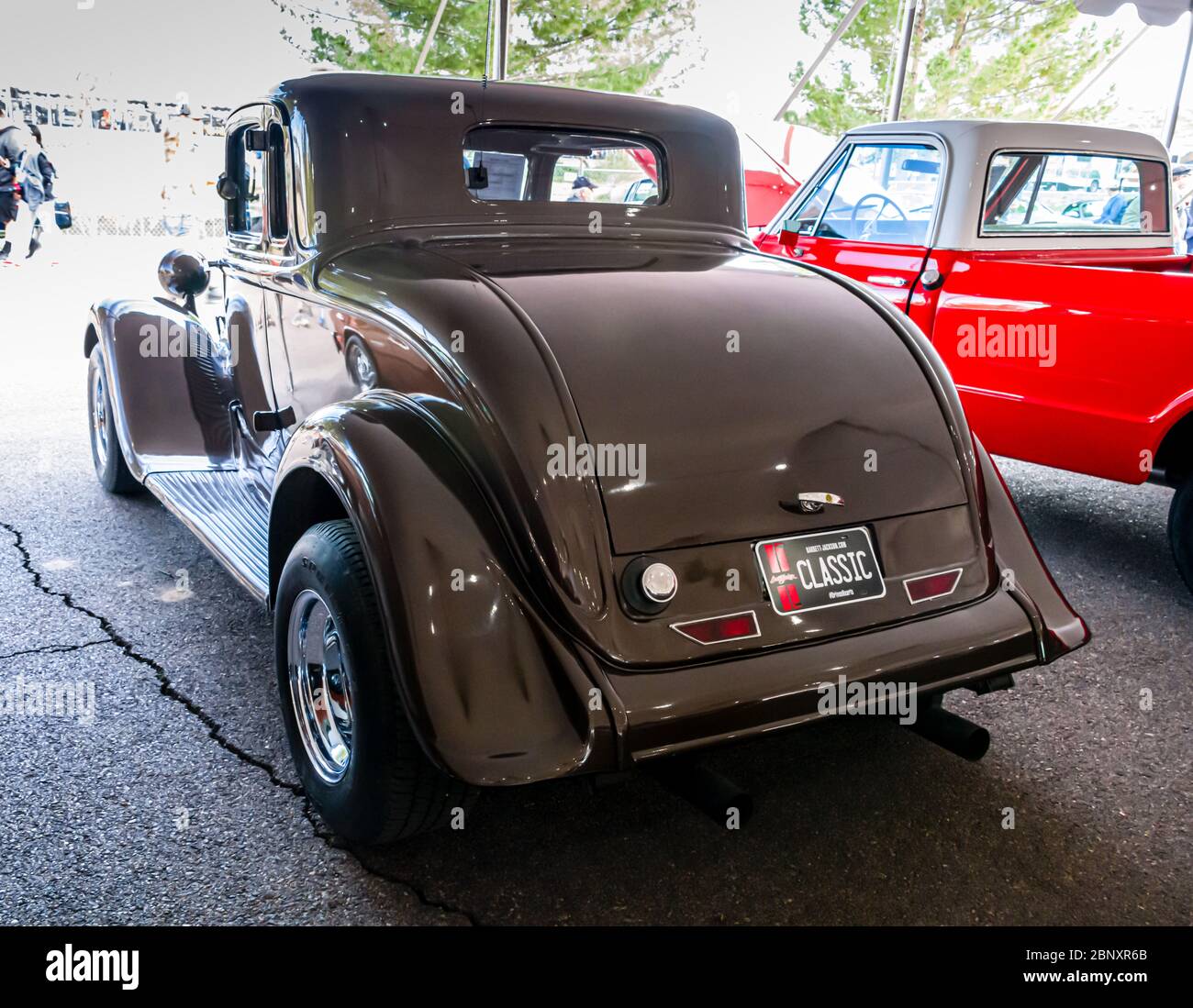 2019 Barrett-Jackson Scottsdale Auction, 1933 Plymouth Custom Coupe Foto Stock