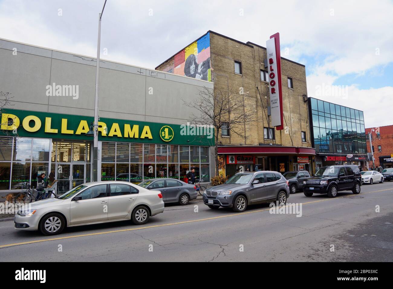 Toronto Canada - 21 Marzo 2015 - scena di strada a Toronto Ontario Foto Stock