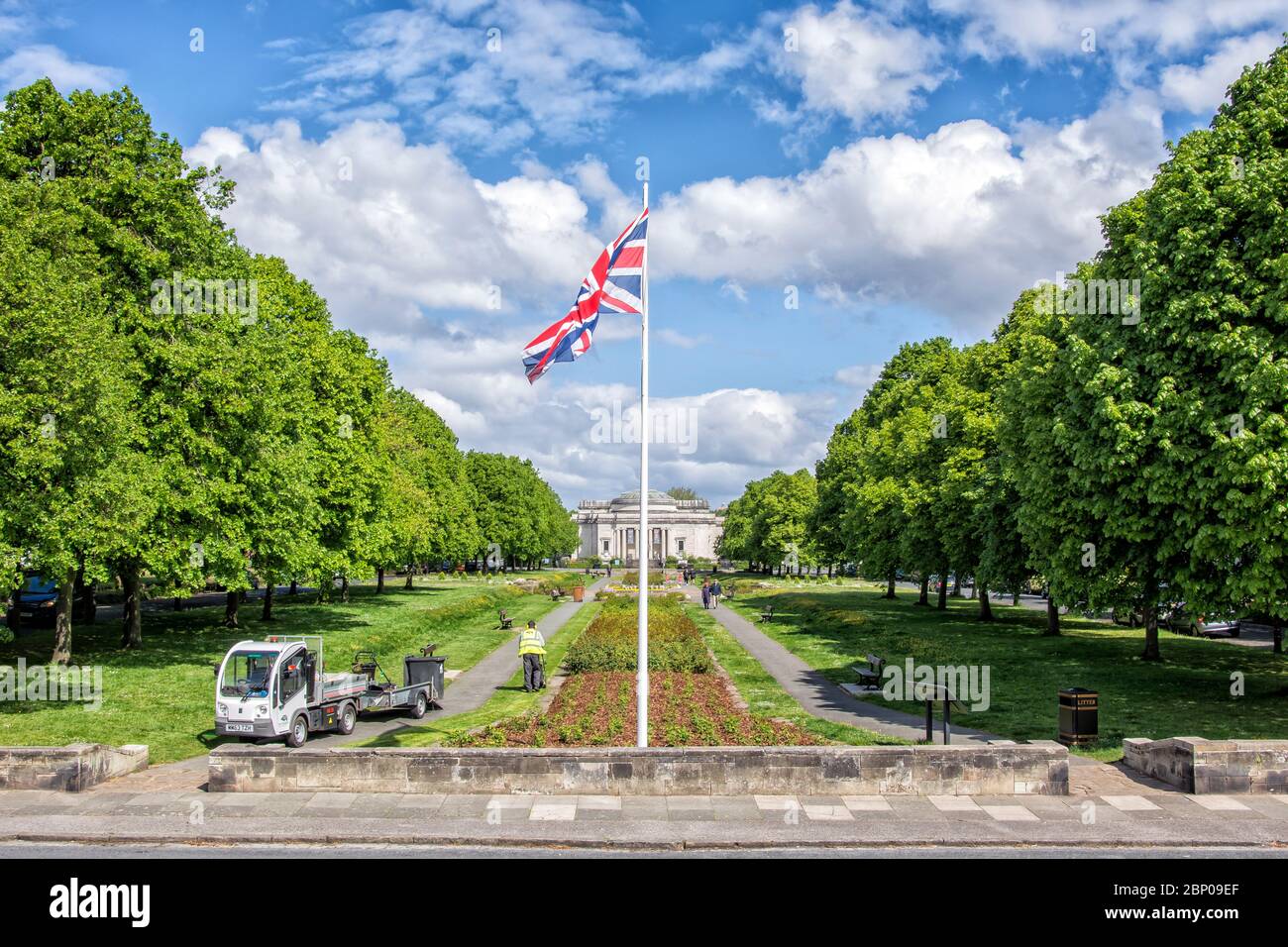 Port Sunlight Model Village Wirral UK Foto Stock