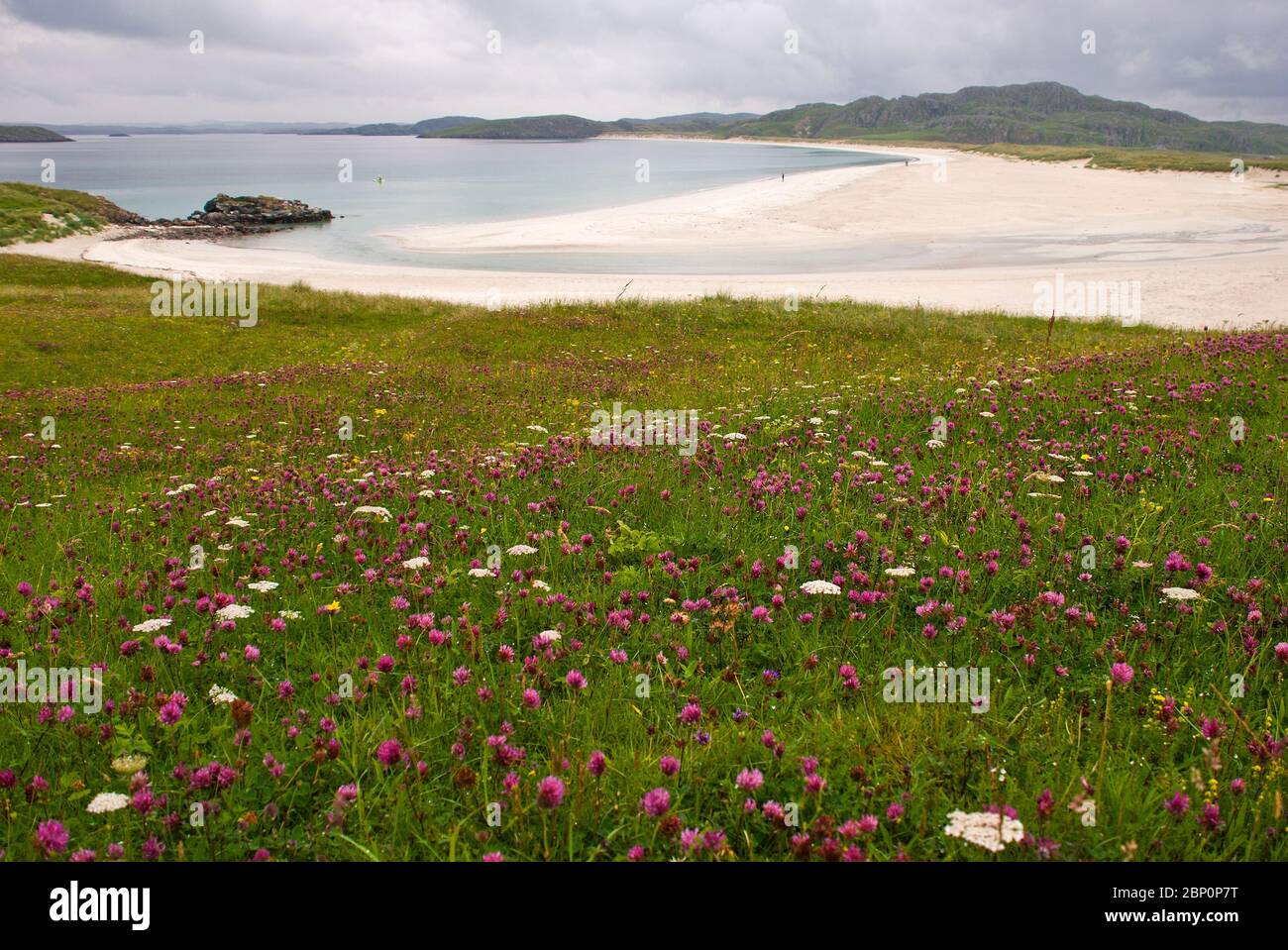 Spiaggia di Valtos, Uig, Isola di Lewis Foto Stock