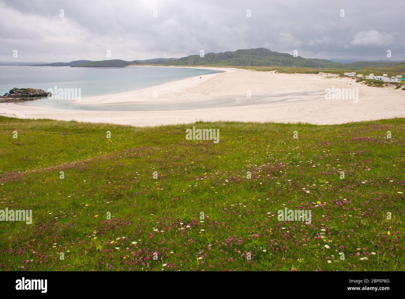 Spiaggia di Valtos, Uig, Isola di Lewis Foto Stock