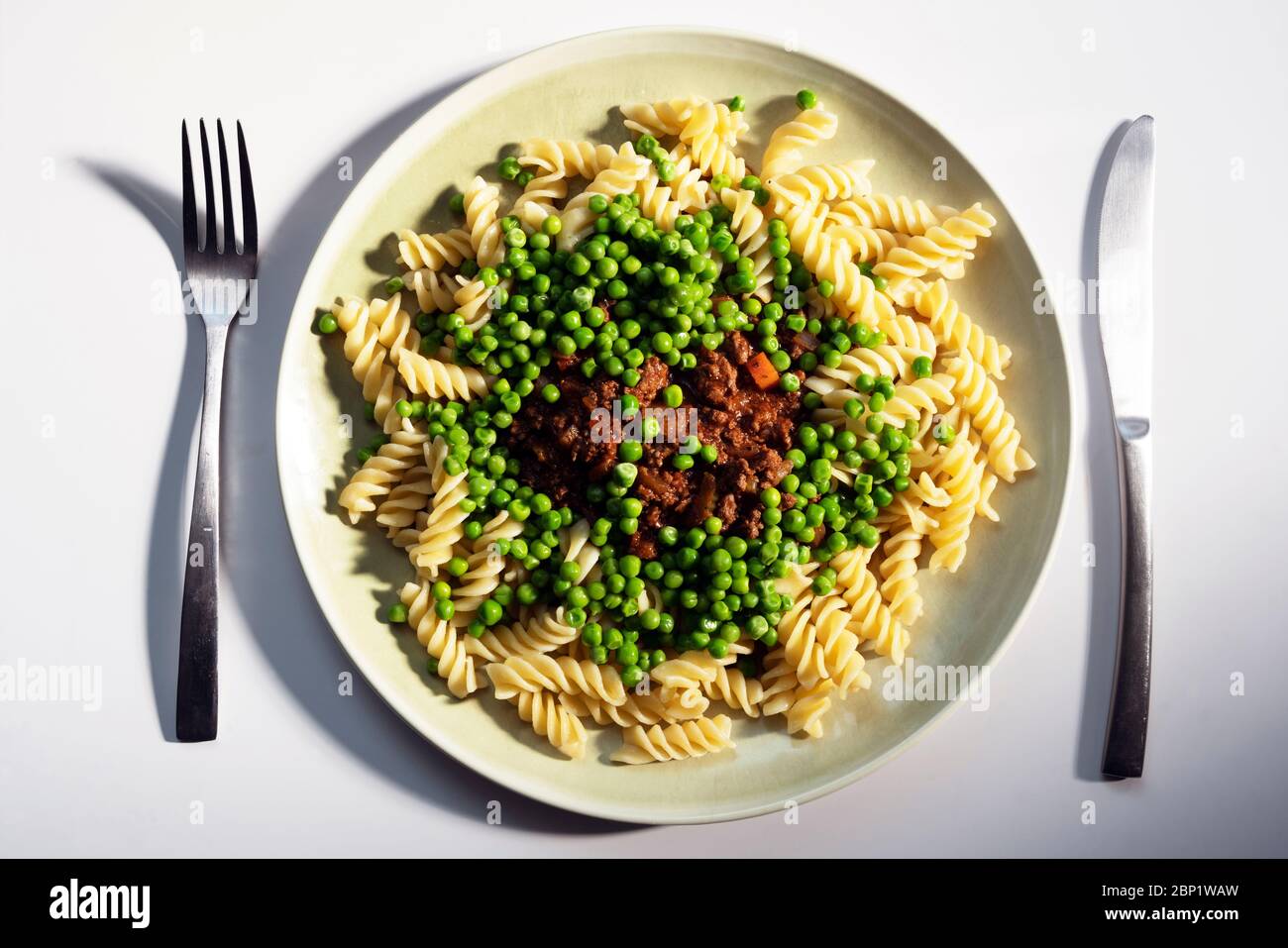 Spaghetti alla Bolognese Foto Stock