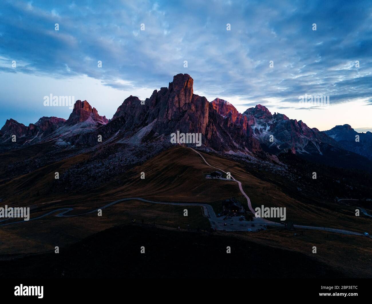Dolomiti landcape naturale in Italia settentrionale Foto Stock