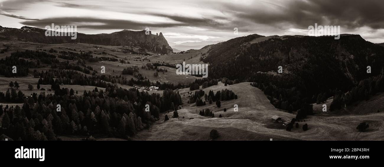 Dolomiti landcape naturale in Italia settentrionale Foto Stock