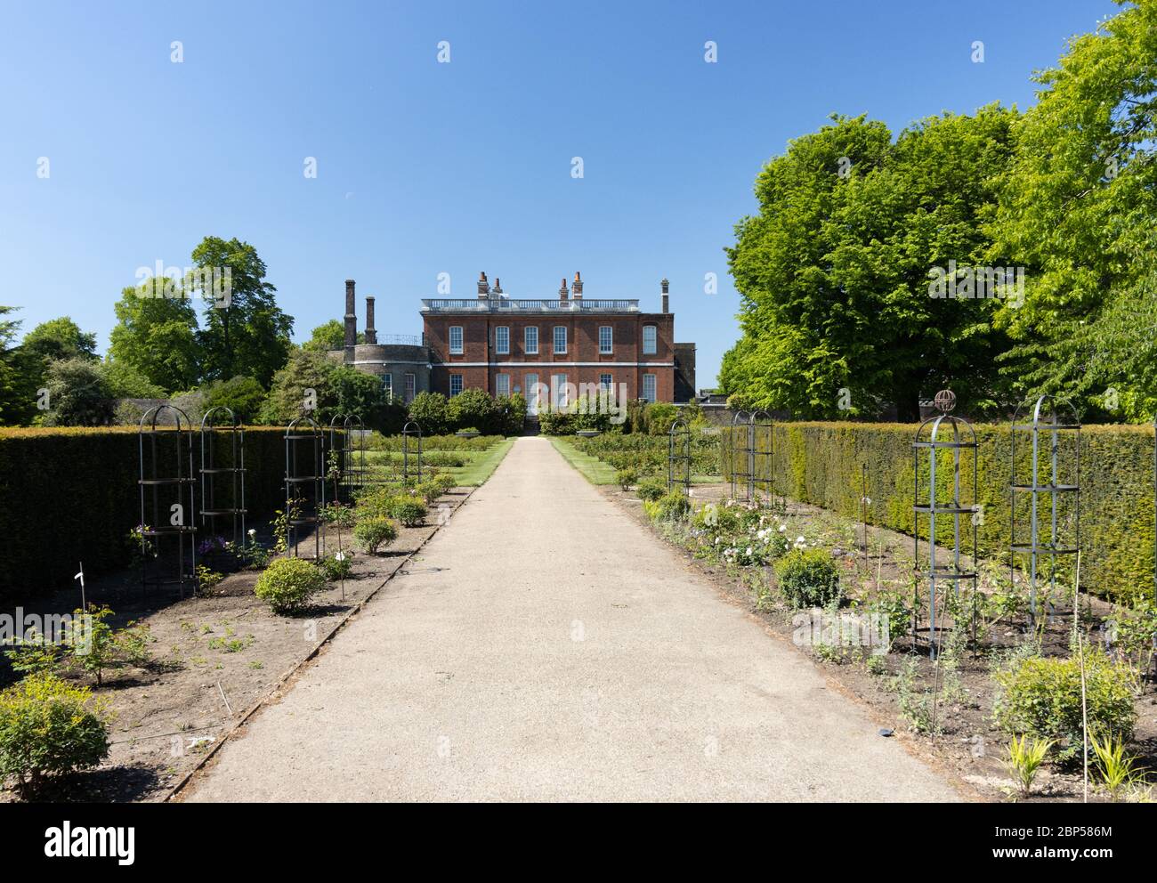 Ranger's House e Rose Garden Greenwich Park Foto Stock
