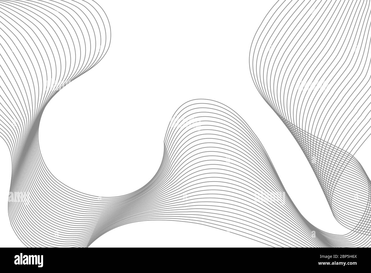 Linee eleganti grigie, sfondo astratto. Foto Stock