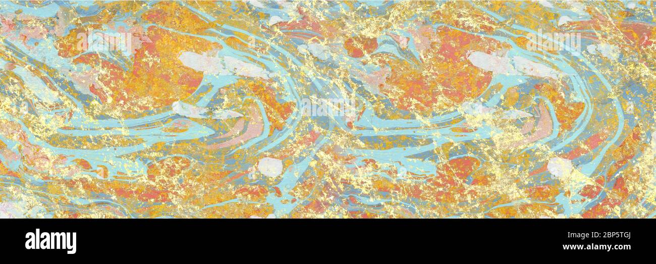 Spruzzi artistici luminosi. Trama colore pittura astratta. Moderno modello futuristico. Sfondo dinamico multicolore. Grafica frattale per un grap creativo Foto Stock