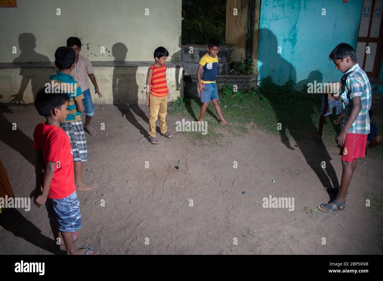 Tamilnadu, giochi di villaggio regionale Foto Stock