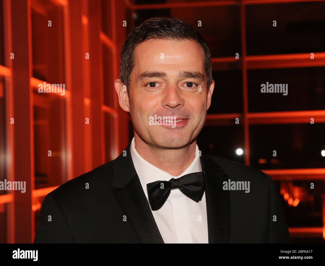 Il politico tedesco Mike Mohring, CDU, al 25° JosÃ© Carreras Gala il 12 dicembre 2019 a Lipsia Foto Stock