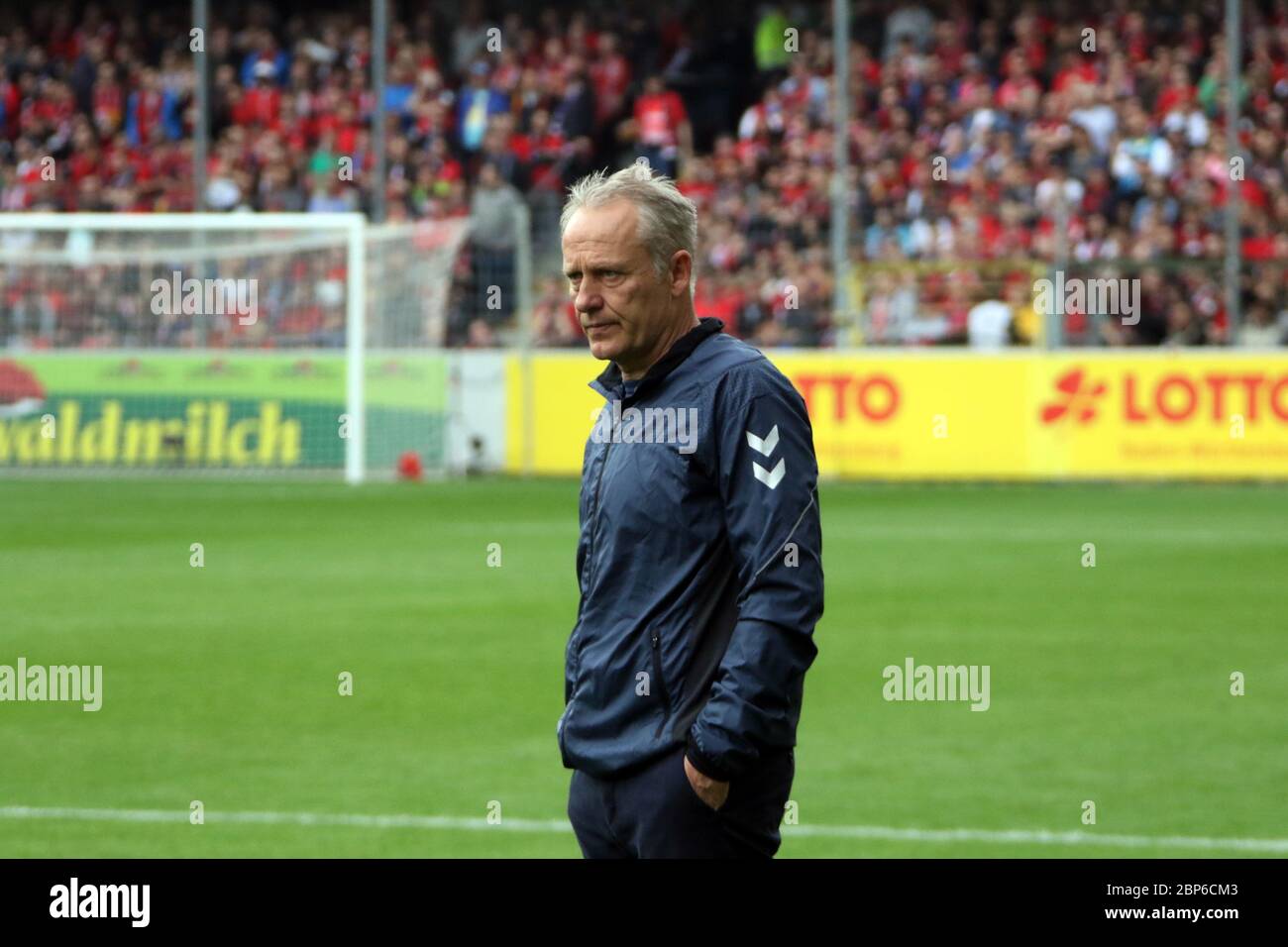 1° BL: 18-19:34. Sptg.-SC Freiburg vs 1. FC Norimberga Foto Stock