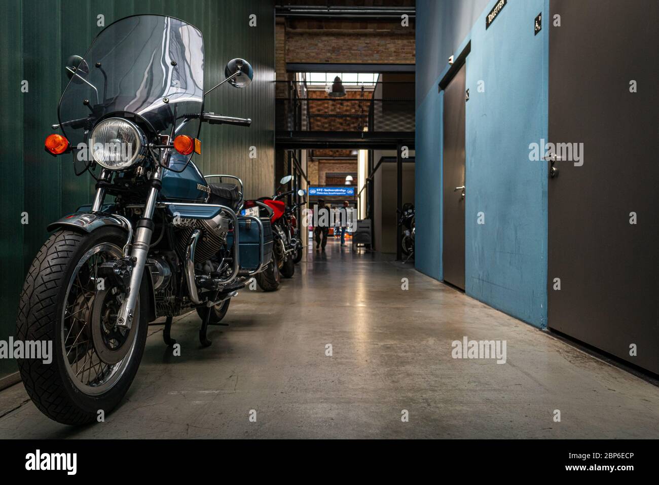 Berlino - 11 Maggio 2019: Motociclo Moto Guzzi V1000 convertire. 32Th Berlin-Brandenburg Oldtimer giorno. Foto Stock