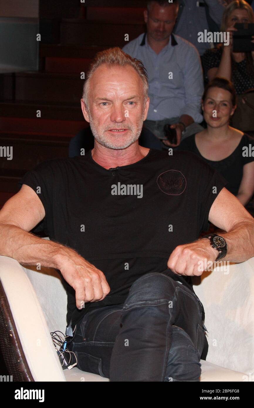 Sting,Lanz,Record 2 di 05.06.2019,Amburgo Foto Stock