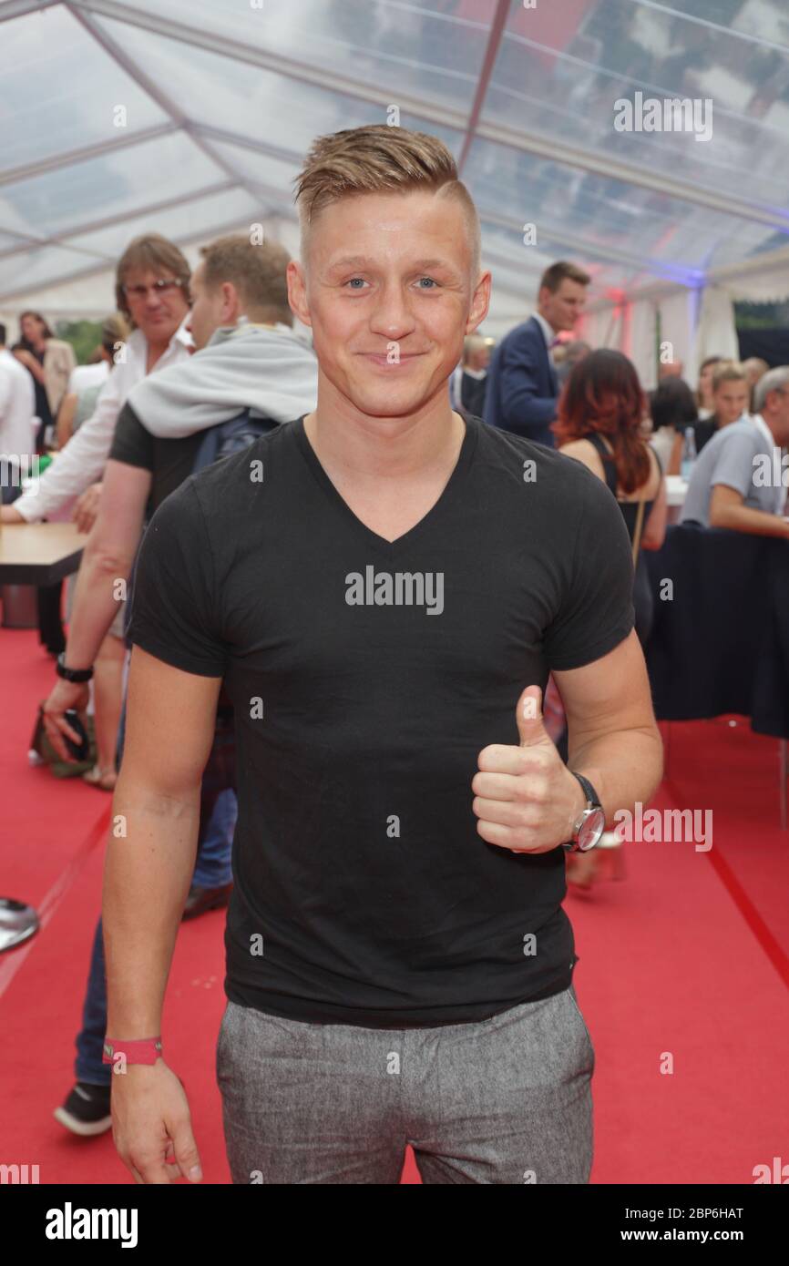 Sebastian Formella,evento di ritorno della promozione Universe box alla Great Elbstrasse,Hamburg,15.06.2019 Foto Stock