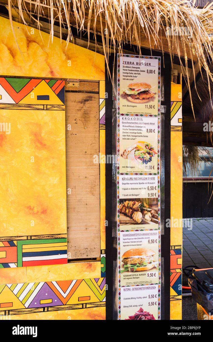 Mercato Internazionale del Kieler Woche 2019 Foto Stock