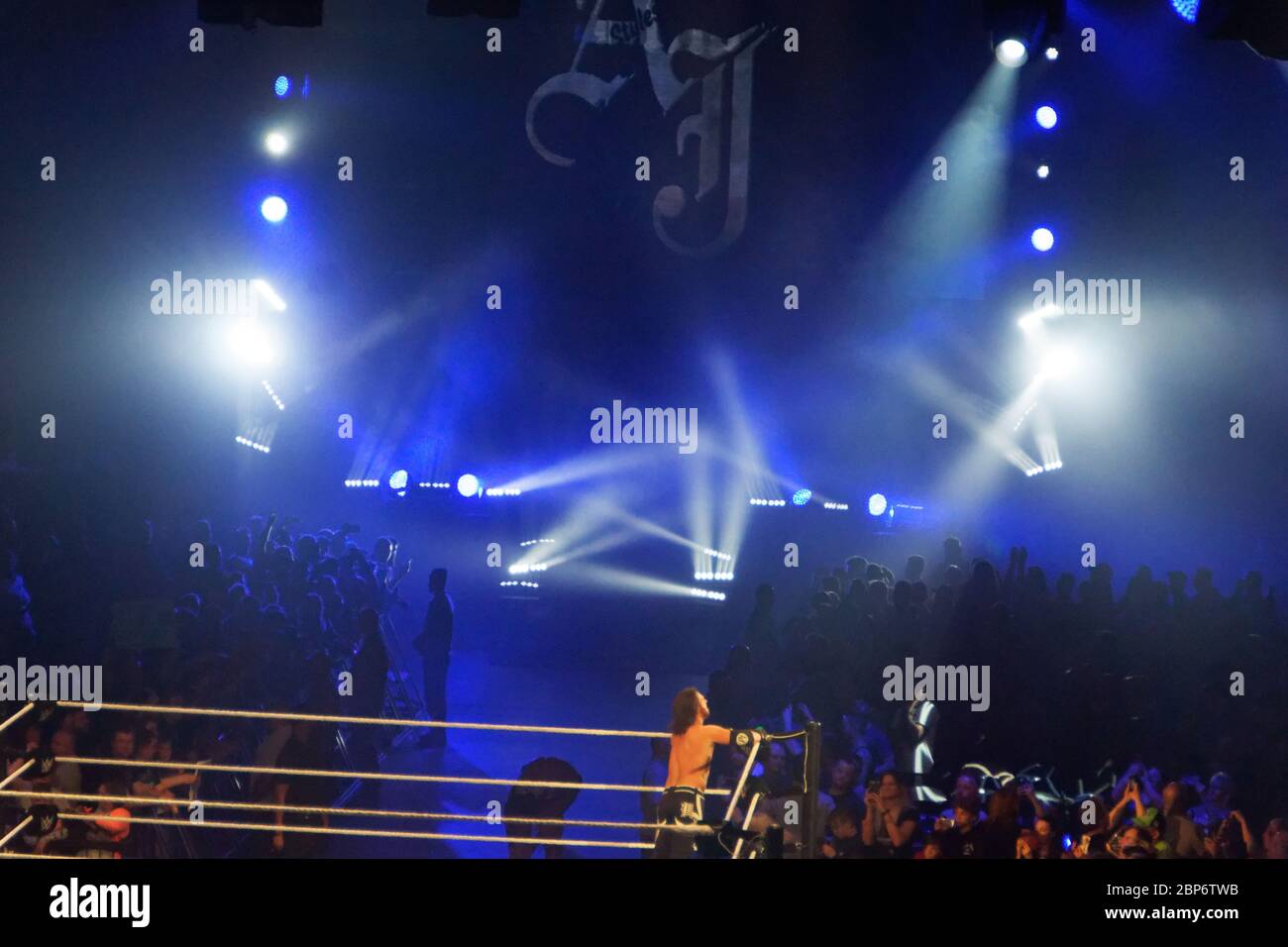 Il WWE Live Event 'SmackDown Live' ad Amburgo Foto Stock