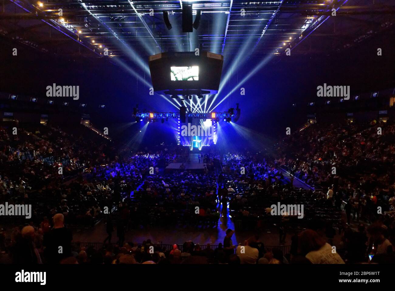 Il WWE Live Event 'SmackDown Live' ad Amburgo Foto Stock