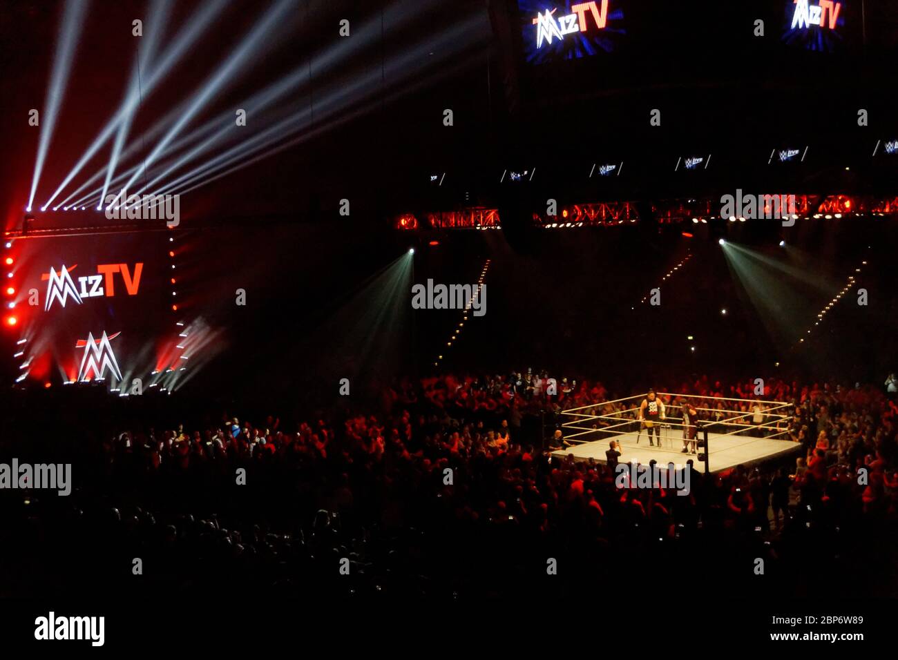 Il WWE Live Event 'SmackDown Live' ad Amburgo Foto Stock