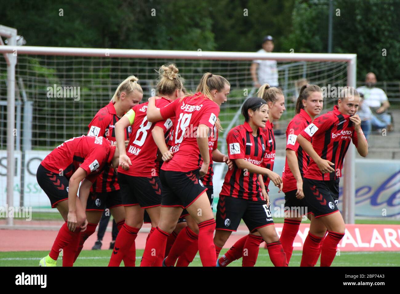 1. Donne BL: 19-20: 1. Sptg. SC Freiburg vs FC Bayern Monaco Foto Stock