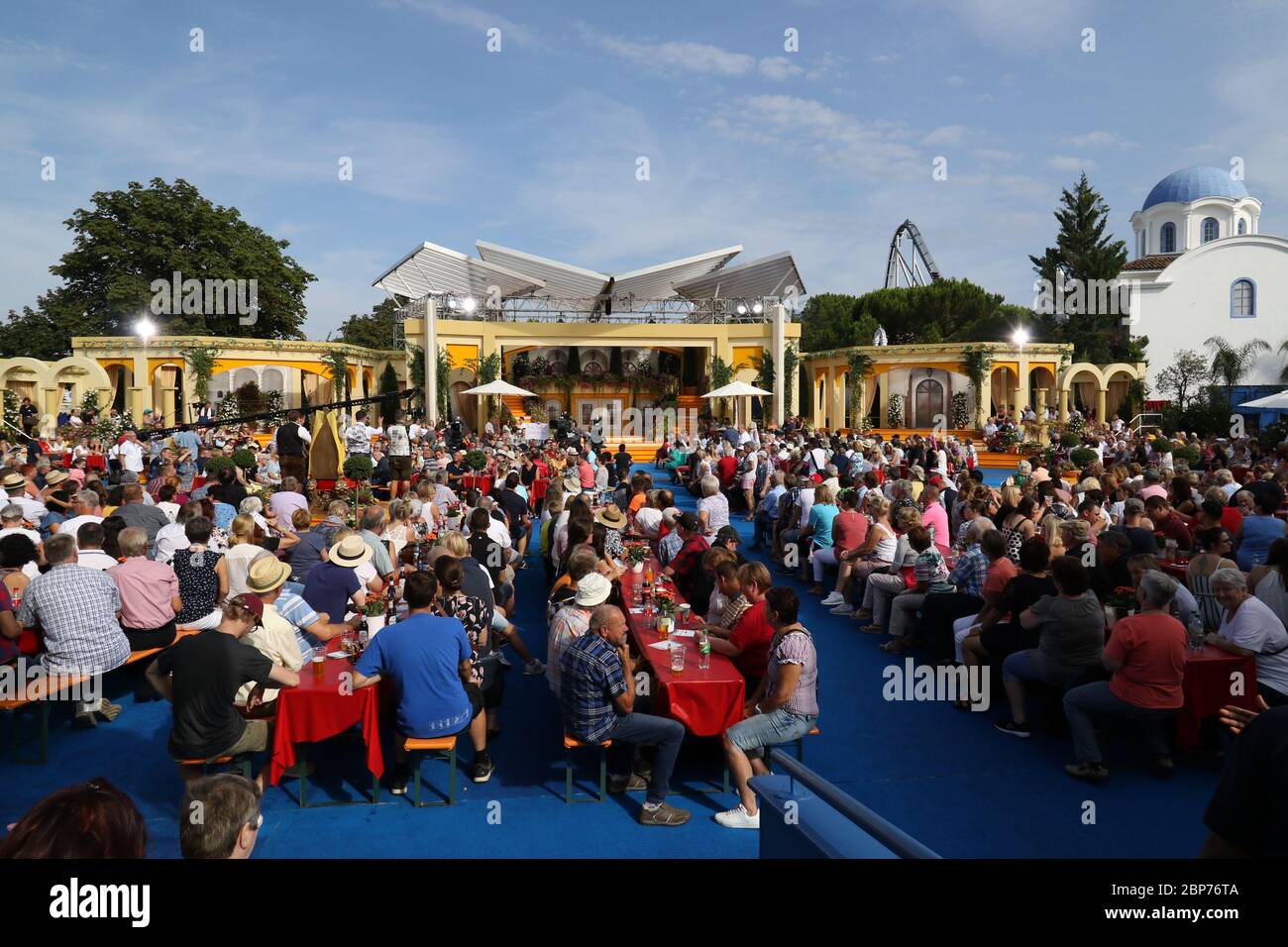 Europapark - di nuovo e di nuovo la domenica Foto Stock