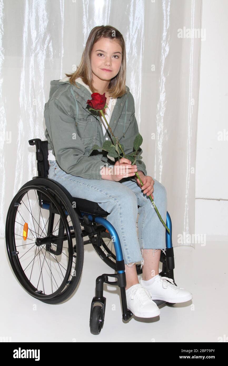 Clara Apel, Photocall 17° stagione Red Roses, Briese Studios Hamburg, 16.09.2019 Foto Stock