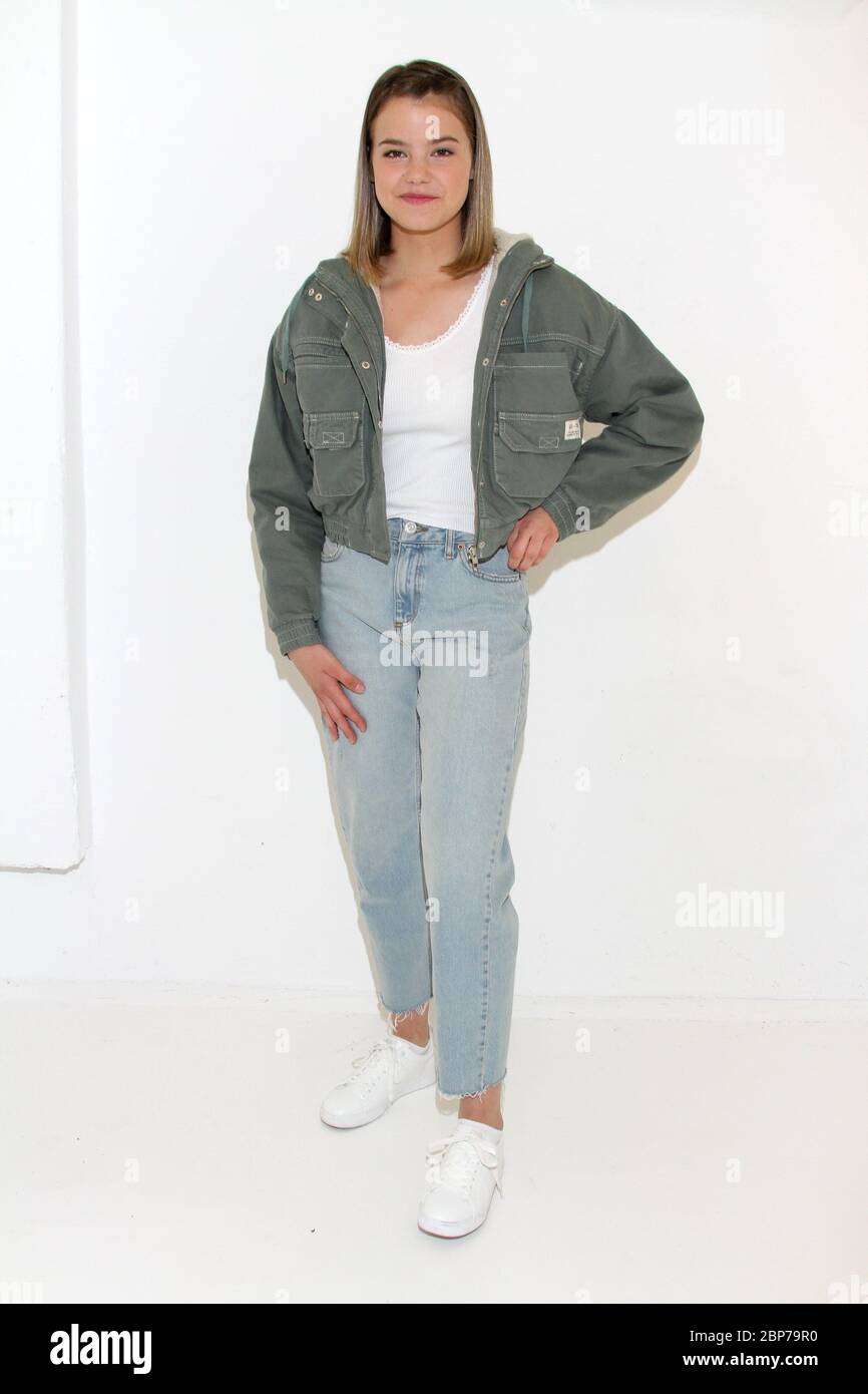 Clara Apel, Photocall 17° stagione Red Roses, Briese Studios Hamburg, 16.09.2019 Foto Stock