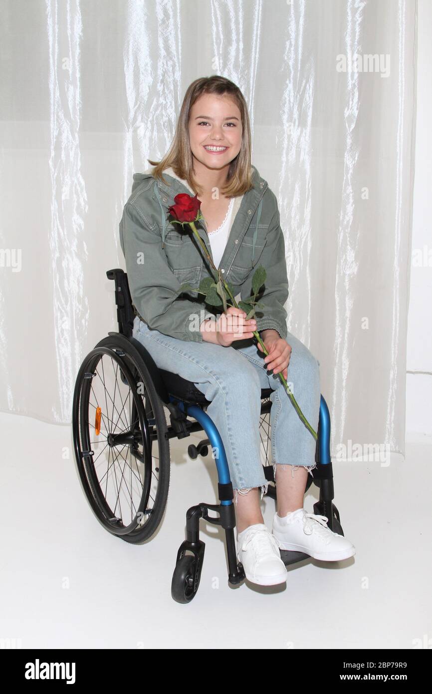 Clara Apel, Photocall 17° stagione Red Roses, Briese Studios Hamburg, 16.09.2019 Foto Stock