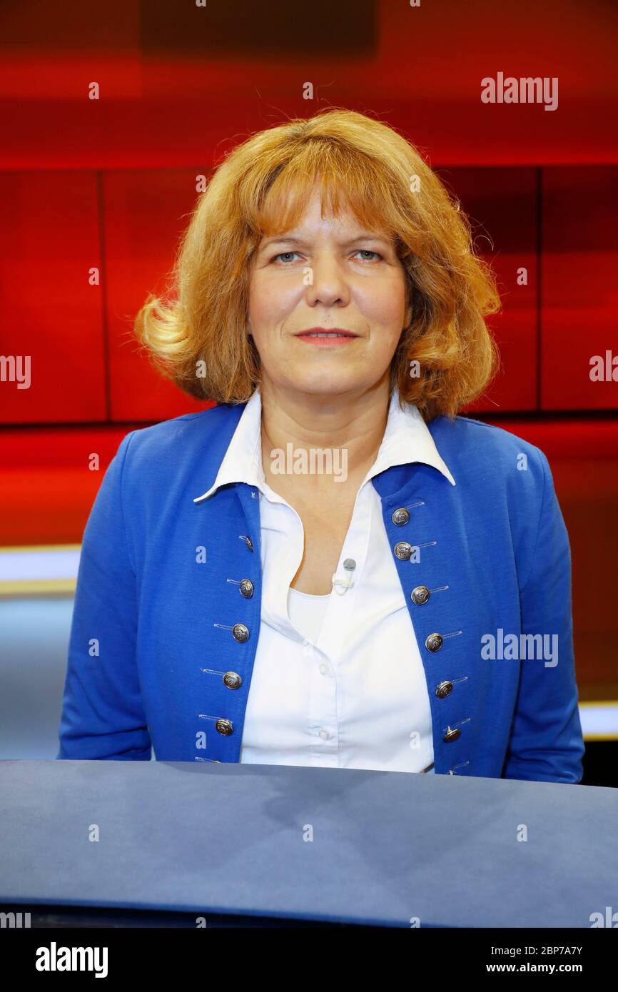 Petra Pinzler, fiera di Hart aber, WDR FERNSEHnstudio B, Koeln, 17.09.2019 Foto Stock