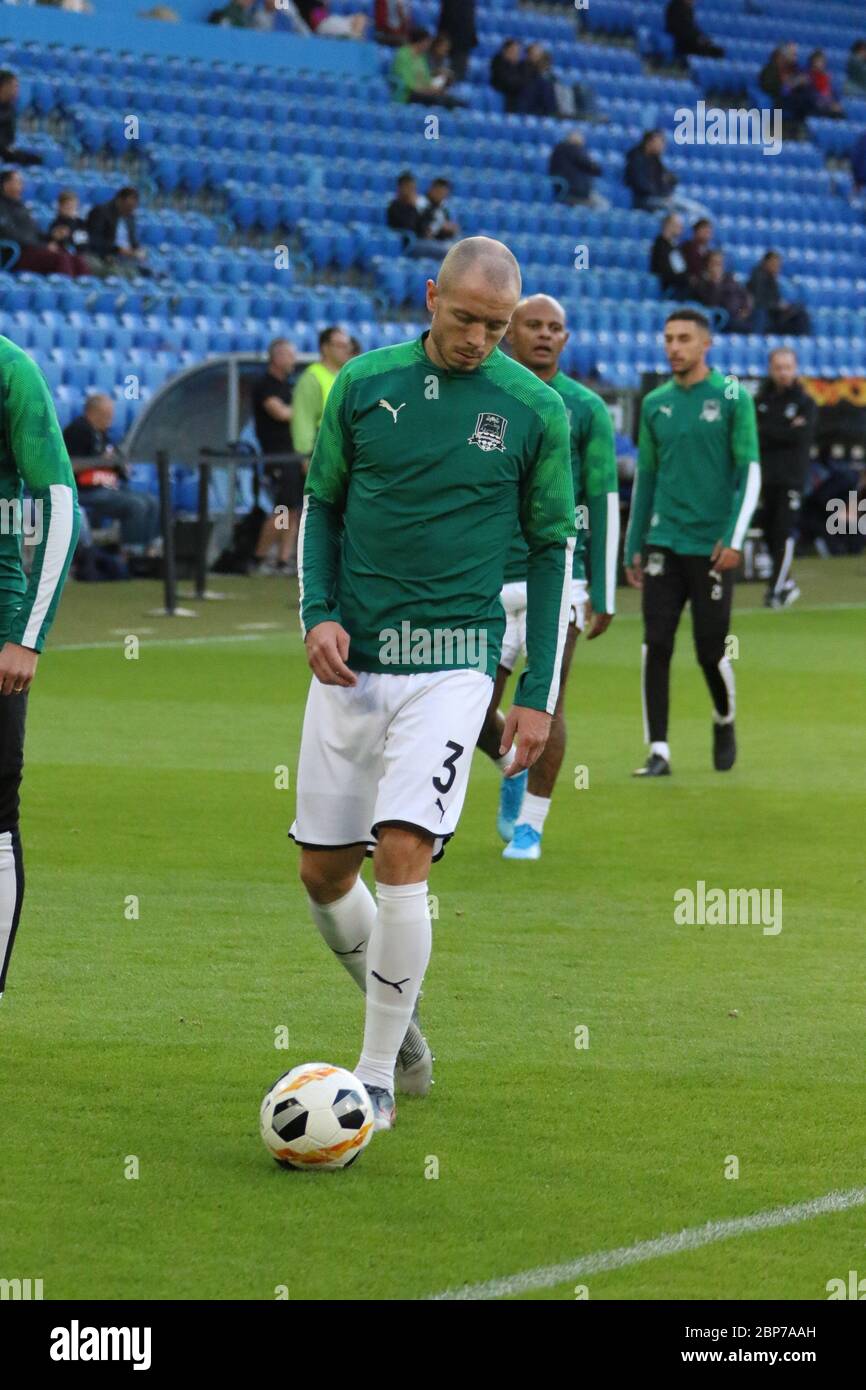 Calcio-EL: 1. Sptg.: FC Basel vs FK Krasnodar Foto Stock