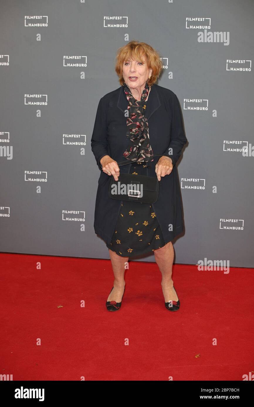 Hannelore Hoger, cerimonia di apertura del Festival del Cinema di Amburgo al Cinemaxx Dammtor e poi il post-spettacolo al Grand Elyssee, Amburgo, 26.09.2019 Foto Stock