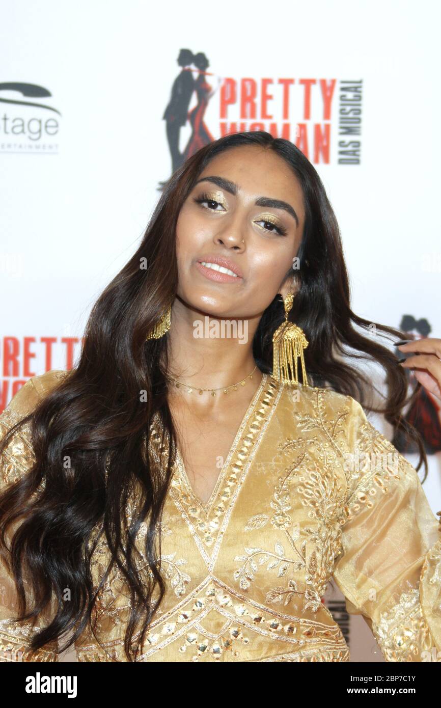 Sayana Ranjan, Premiere Pretty Woman, Stage Theatre Hamburg, 29.09.2019 Foto Stock