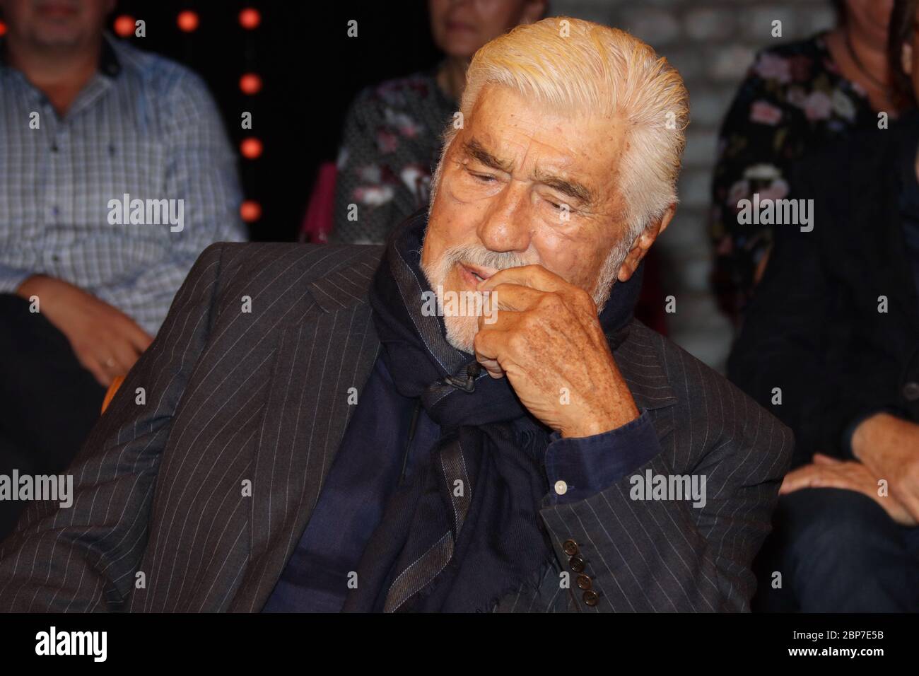 Mario Adorf,3nach9 Talk Show,Brema,10/15/2019 Foto Stock