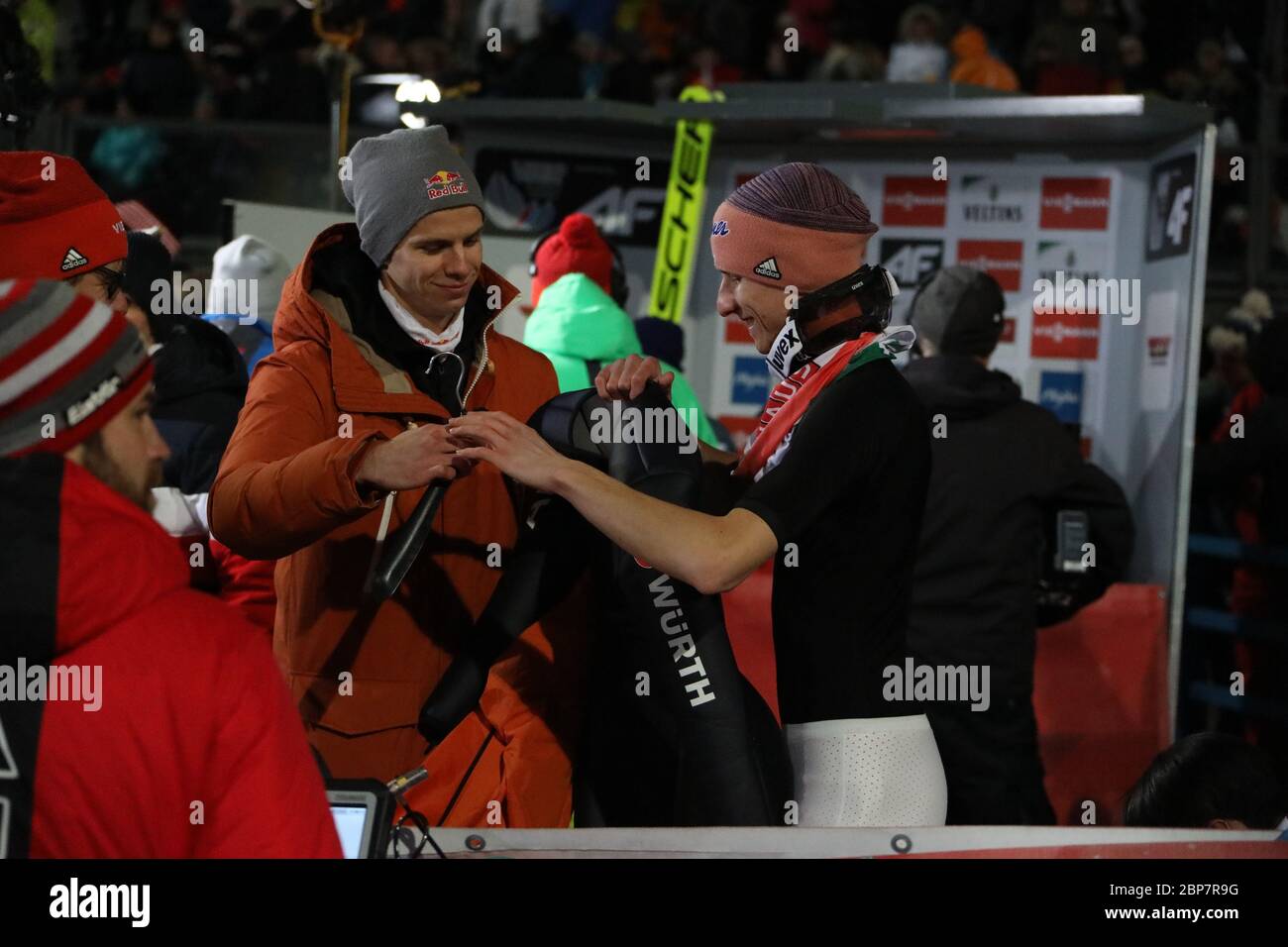 Qualificazione Four Hills Tour Oberstdorf 19-20 Foto Stock