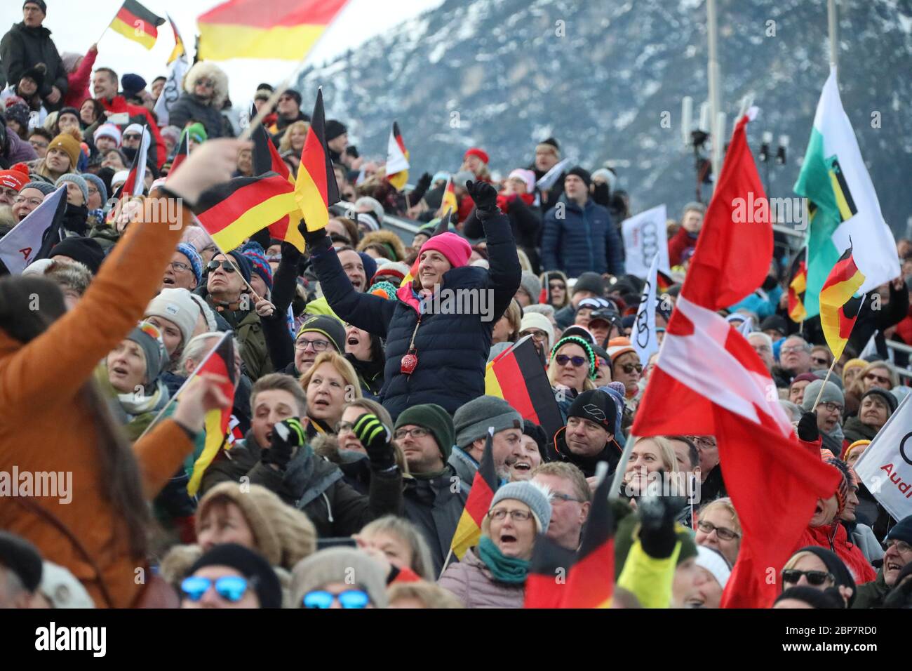 GER,Qualification New Year's Ski Jumping Garmisch-Partenkirchen 19-20 Foto Stock