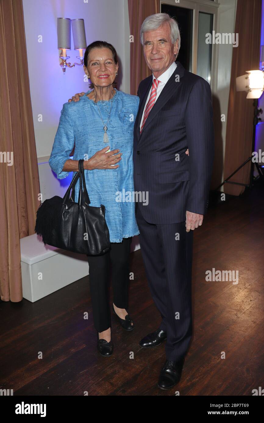 Christl otto, Michael otto, Blankeneser ricevimento di Capodanno all'Hotel Suellberg, Amburgo, 09.01.2020 Foto Stock