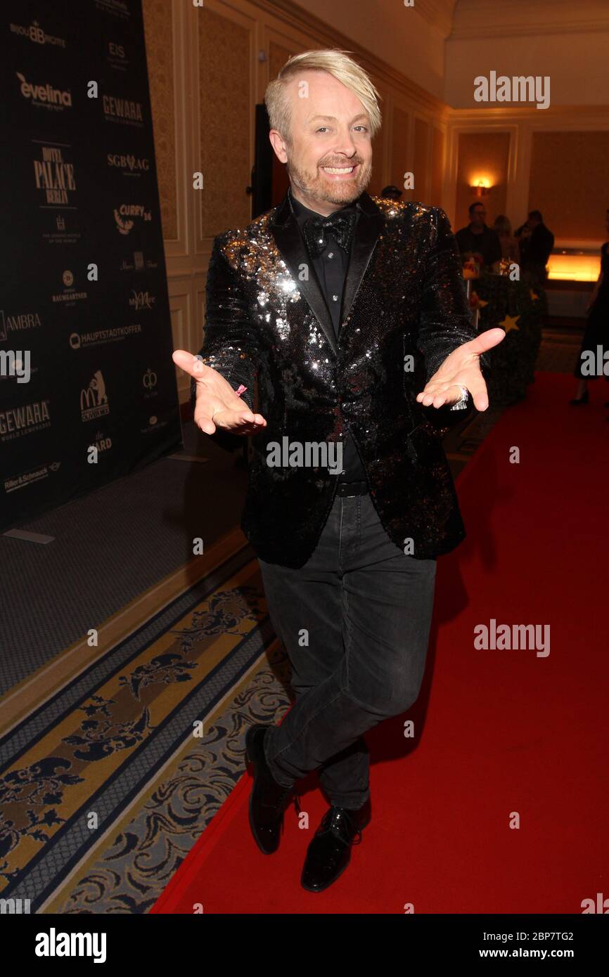 Ross Antony, Julian's Jungle Palace, festa per l'inizio della nuova stagione del campo giungla RTL, Hotel Palace Berlin, 10.01.2020 Foto Stock