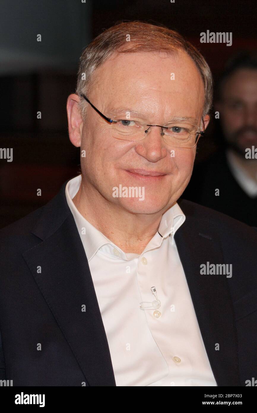 Stephan Weil, Lanz Shipments da 15.01.2020, Amburgo Foto Stock