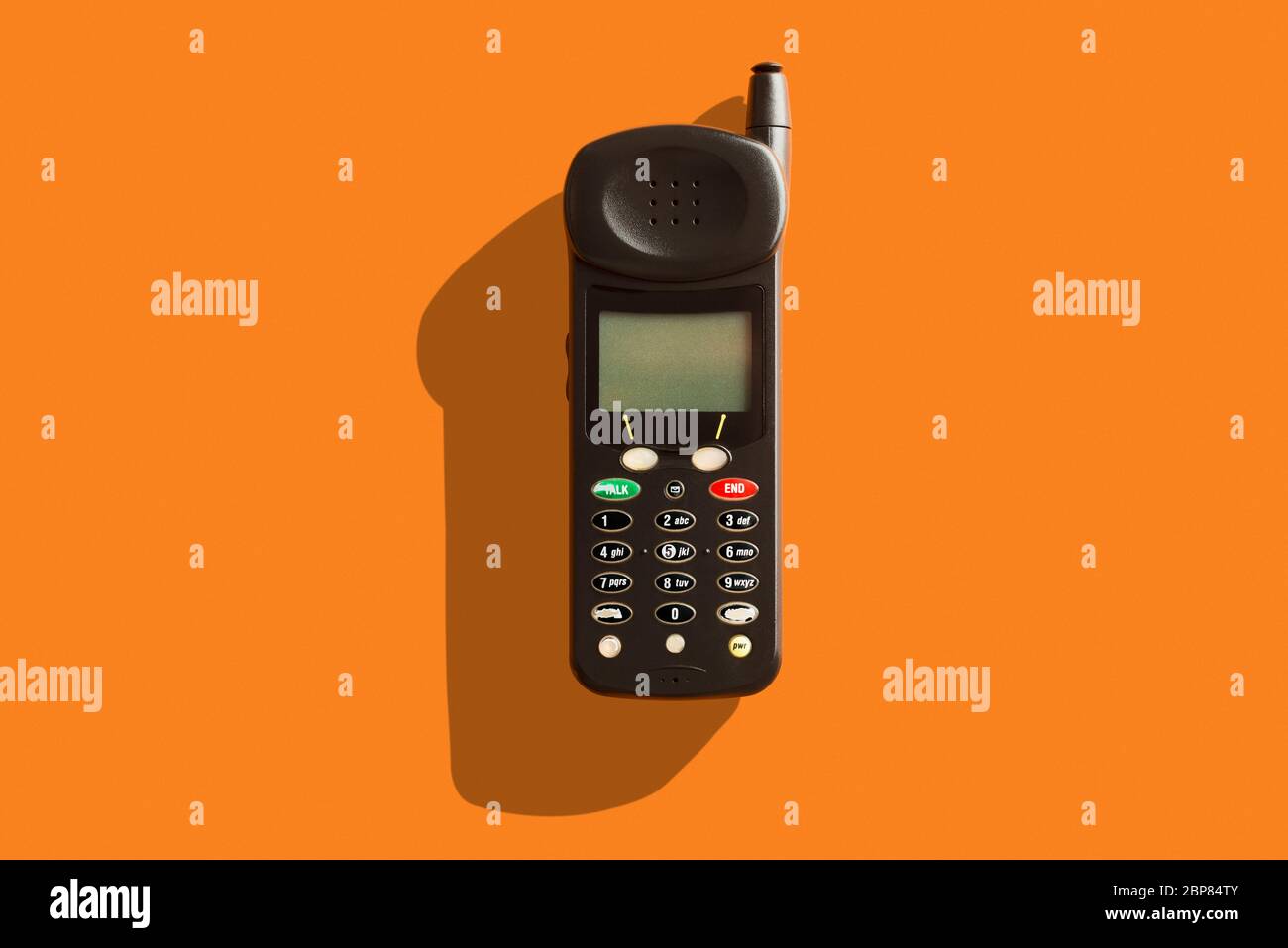 Vecchio cellulare d'epoca degli anni '90 Foto Stock