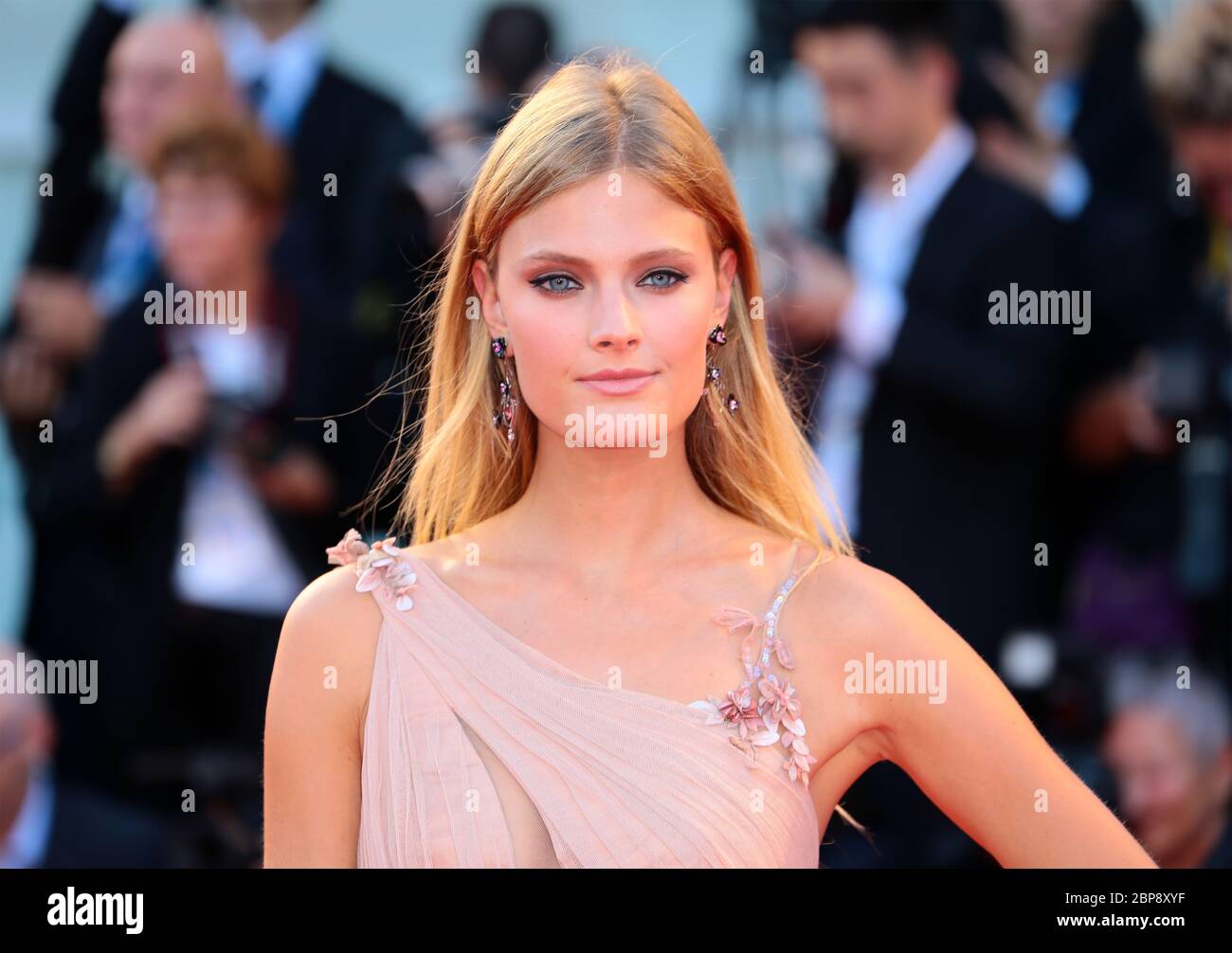 VENEZIA, ITALIA - 27 AGOSTO: Costanza Jablonski partecipa alla prima 'Birdman' durante il 71esimo Festival del Cinema di Venezia il 27 agosto 2014 a Venezia Foto Stock