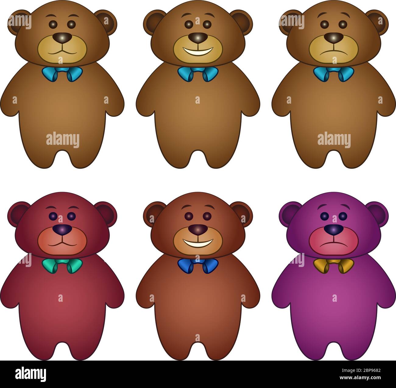 Teddy Bears Illustrazione Vettoriale